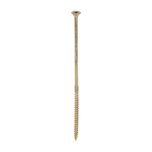 TIMCO C2 Clamp-Fix - TX - Double Countersunk With Ribs - Twin-Cut - Yellow (6.0 x 180, Box of 100)