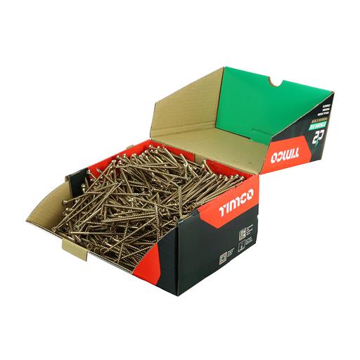 TIMCO C2 Strong-Fix - PZ - Double Countersunk - Twin-Cut - Yellow (5.0 x 100, Box of 1000)