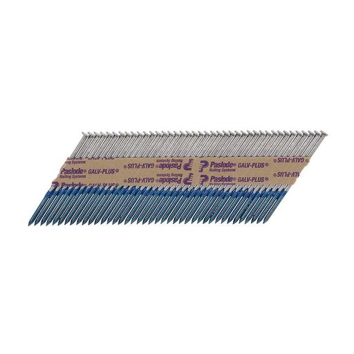 TIMCO Paslode Im360Ci Nails & Fuel Cells Trade Pack - Ring Shank - Galvanised + - 141073 (3.1 x 63/2CFC, Box of 2200)