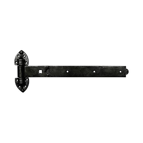 TIMCO Pair Of Heavy Reversible Hinges - Black (250mm, Plain Bag of 1)