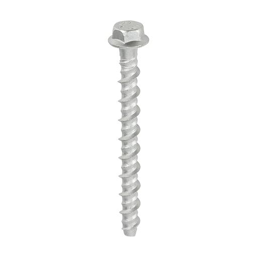 TIMCO Multi-Fix Masonry Bolts - Hex Flange - Exterior - Silver (6.0 x 75, Box of 100)