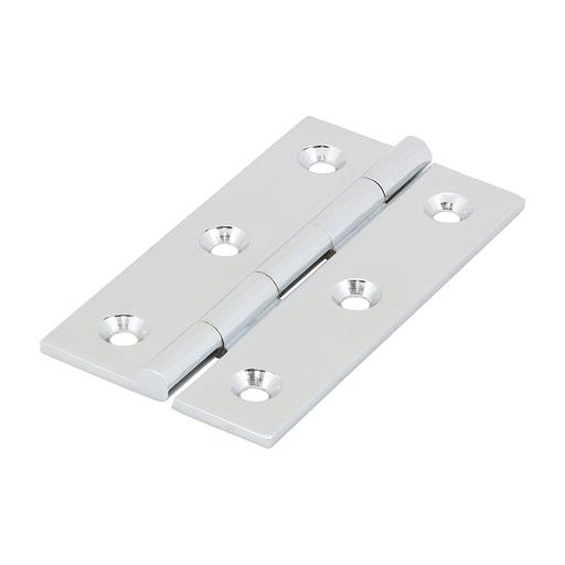 TIMCO Solid Drawn Hinge - Solid Brass - Polished Chrome (64 x 35, Bag of 1)