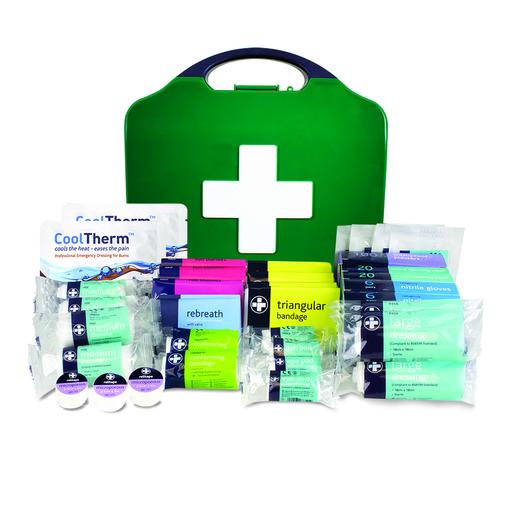 TIMCO Workplace First Aid Kit - British Standard Compliant (Large, Case of 1)