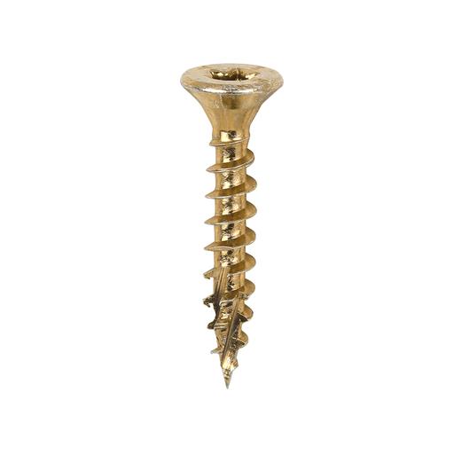 TIMCO C2 Clamp-Fix - TX - Double Countersunk With Ribs - Twin-Cut - Yellow (4.0 x 25, Box of 200)