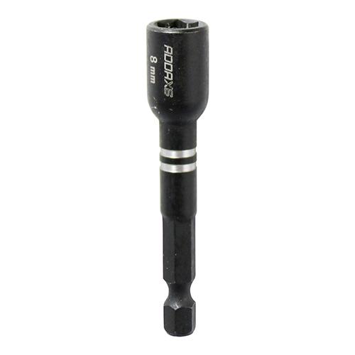 TIMCO Impact Magnetic Socket Driver (8mm x 65mm, Blister Pack of 1)