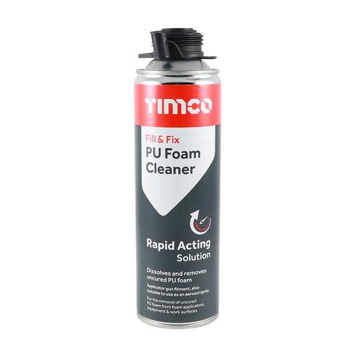 TIMCO Fill & Fix Pu Foam Cleaner (500ml, Can of 1)