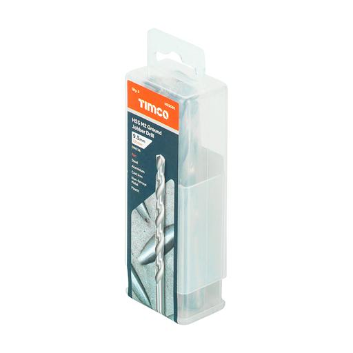 TIMCO Ground Jobber Drills - HSS M2 (9.5mm, Tube of 5)