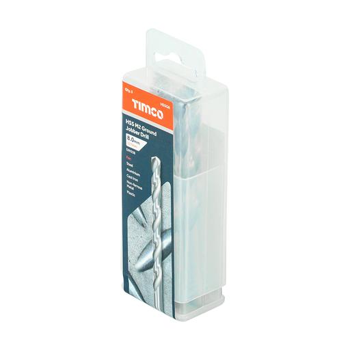TIMCO Ground Jobber Drills - HSS M2 (21/64, Tube of 5)