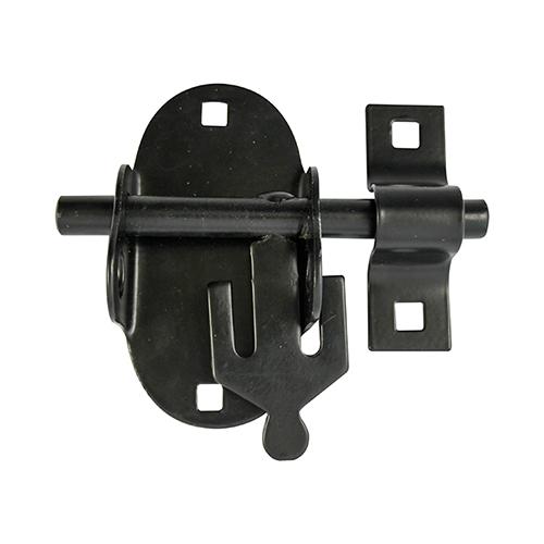 TIMCO Oval Padbolt - Black (4, TIMbag of 1)
