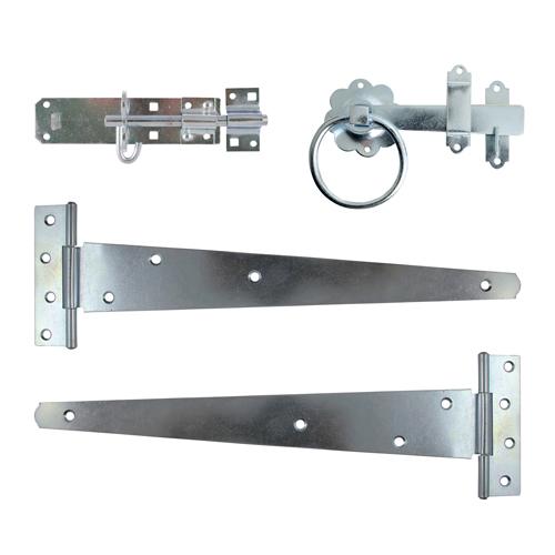 TIMCO Side Gate Kit - Ring Latch - Zinc (18, TIMbag of 1)