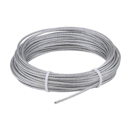 TIMCO Wire Rope - Zinc (3mm x 20m, Bag of 1)