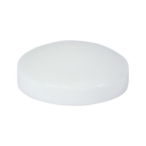 TIMCO Two Piece Screw Caps - White (To fit 3.5 to 4.2 Screw, TIMpac of 100)