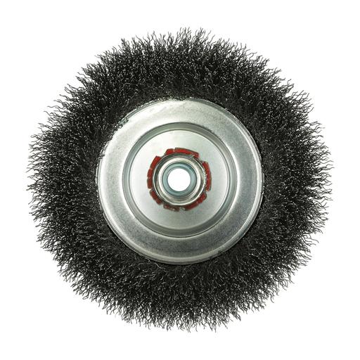 TIMCO Angle Grinder Cup Brush - Crimped Steel Wire (150mm, Blister Pack of 1)