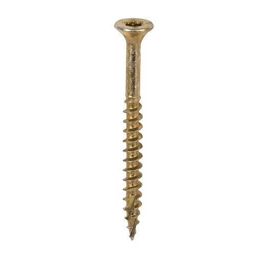 TIMCO C2 Clamp-Fix - TX - Double Countersunk With Ribs - Twin-Cut - Yellow (4.0 x 45, Box of 200)
