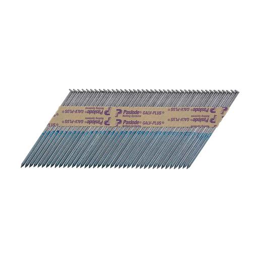 TIMCO Paslode Im360Ci Nails & Fuel Cells Retail Pack - Plain Shank - Galvanised + - 141077 (3.1 x 90/1CFC, Box of 1100)