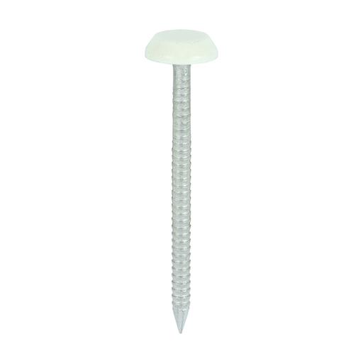 TIMCO Polymer Headed Nails - A4 Stainless Steel - Chartwell Green (50mm, Box of 100)