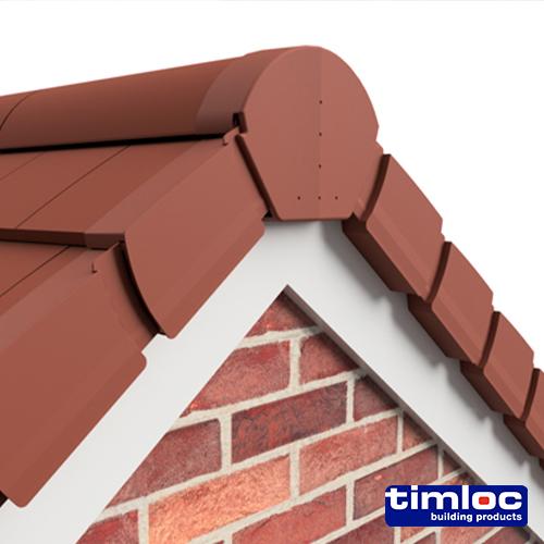 TIMCO Timloc Ambi-Verge Eaves Starter - Brown - 99155 (155 x 105, Bag of 1)
