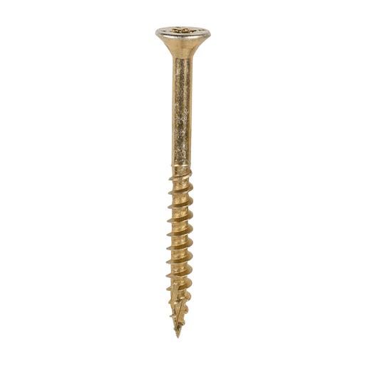 TIMCO C2 Clamp-Fix - TX - Double Countersunk With Ribs - Twin-Cut - Yellow (6.0 x 70, Box of 200)