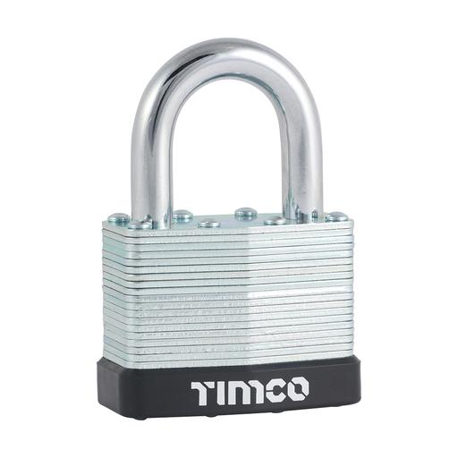 TIMCO Laminated Padlock (50mm, Backing Card of 1)