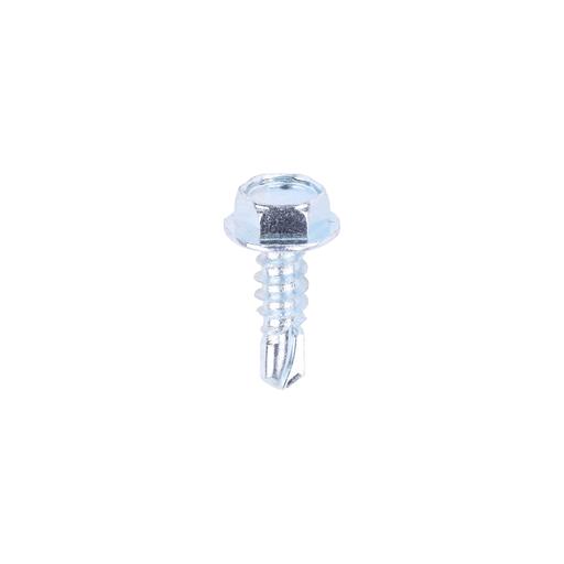 TIMCO Metal Construction Light Section Screws - Hex - Self-Drilling - Zinc (8 x 1/2, Box of 1000)