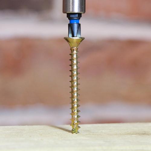 TIMco C2 Multi-Purpose Advanced Screws - PZ - Double Countersunk - Yellow 3.5x30mm