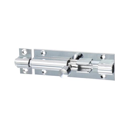 TIMCO Straight Barrel Bolt - Polished Chrome (75 x 25mm, Bag of 1)