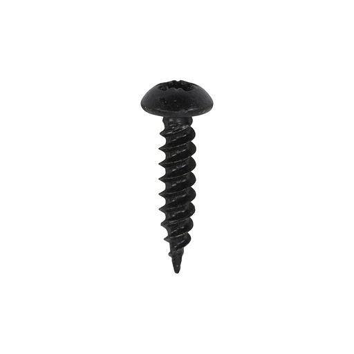 TIMCO Blackjax Woodscrews - PZ - Round - Black Organic (8 x 3/4, Box of 200)