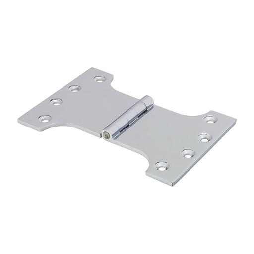 TIMCO Parliament Hinge (488) - Solid Brass - Polished Chrome (102 x 150, Box of 1)