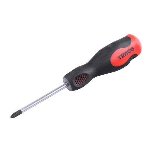 TIMCO Screwdriver - Phillips (PH1 x 75mm, Clip of 1)