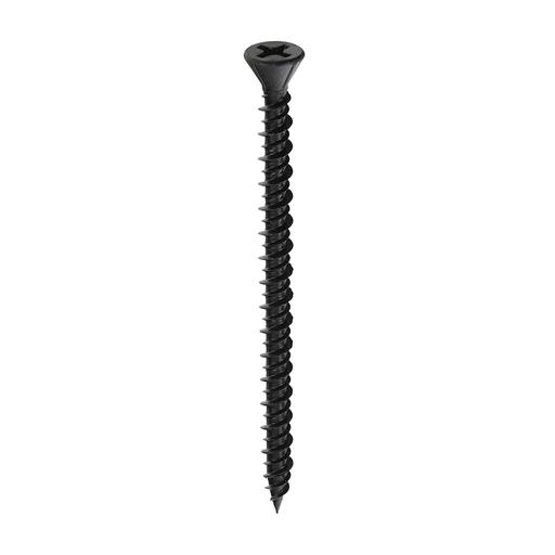 TIMCO Drywall Dense Board Screws - PH - Reduced Countersunk - High-Low Thread - Black (3.9 x 55, Box of 1000)